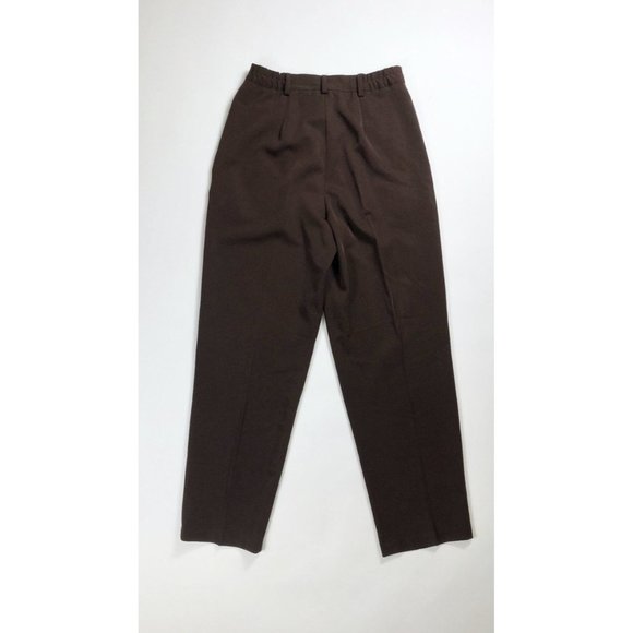 Brown High Waited Tapered Vintage Trousers - Picture 4 of 10